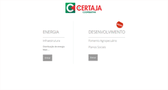 Desktop Screenshot of certaja.com.br
